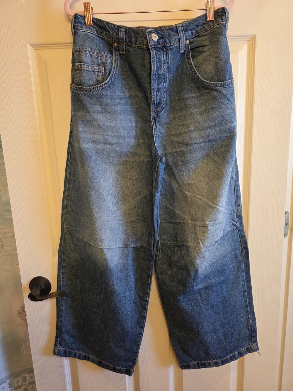 We The Free - Twin Flame Cropped Wide-Leg Jeans - Picture 4 of 8